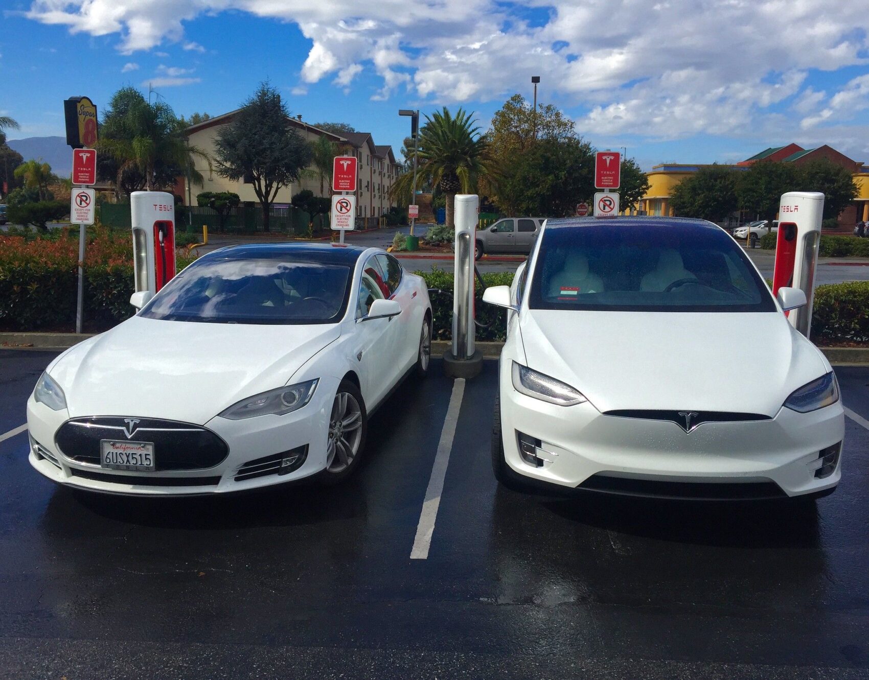 Photo Of Two White Teslas By Steve Jurvetson, Flickr Cc