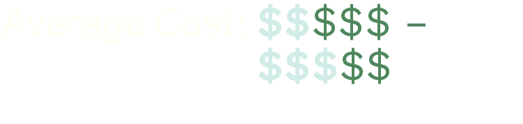 Cost Scale Showing 2 To 3 Out Of 5 Dollar Signs