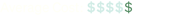Cost Scale Showing 4 Out Of 5 Dollar Signs