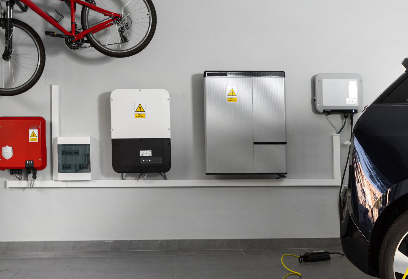 battery system in garage