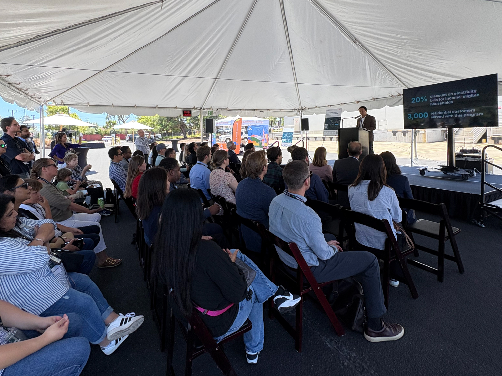 Howard Change Speaking At Prologis Ribbon Cutting